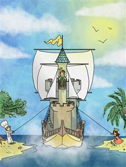 Affiche de Le Prince à Voile et à Vapeur