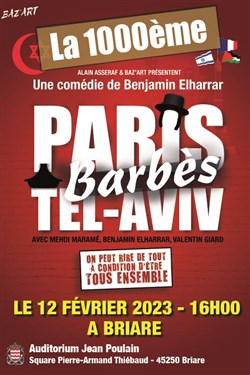Affiche de Paris Barbès Tel Aviv