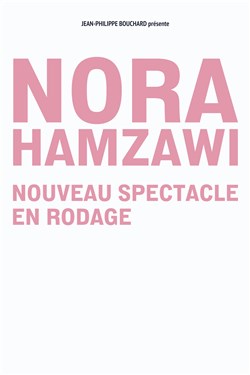 Affiche de Nora Hamzawi | Nouveau Spectacle en rodage