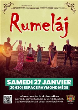 Affiche de Concert Rumelaj