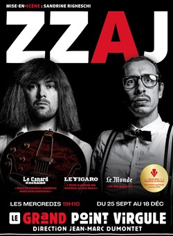 Affiche de ZZAJ, la burlesque histoire du jazz...