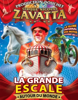 Affiche de Le cirque Zavatta dans La grande Escale | Guérande