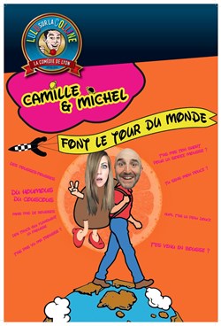 Affiche de Camille et Michel font le tour du monde