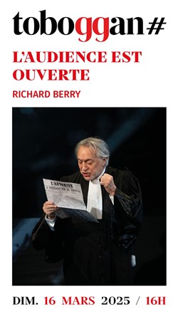Affiche de L'audience est ouverte - avec Richard Berry