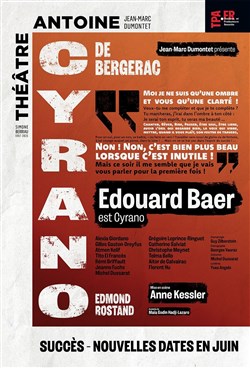 Affiche de Cyrano avec Edouard Baer