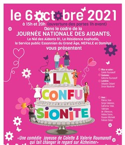 Affiche de La confusionite de Colette et Valérie Roumanoff