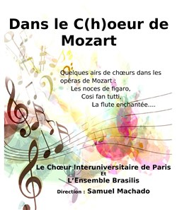 Affiche de Dans le C(h)oeur de Mozart