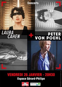 Affiche de Laura Cahen + Peter von Poehl