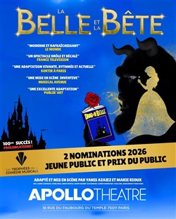 Affiche de La belle et la bête