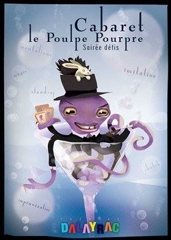 Affiche de Cabaret du Poulpe Pourpre spécial Saint-Valentin