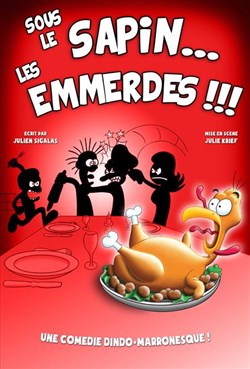 Affiche de Sous le sapin... Les emmerdes !