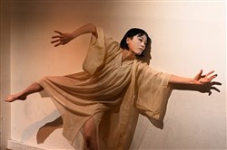 Affiche de Yôko Higashi et Lionel Marchetti : Danse butoh et musique électronique