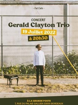 Affiche de Gerald Clayton Trio