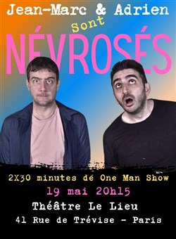 Affiche de Jean-Marc et Adrien sont névrosés