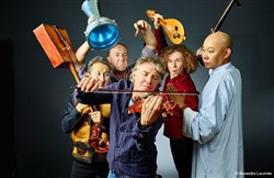Affiche de Didier Lockwood, Les Violons Barbares et Guo Gan