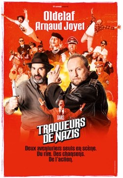 Affiche de Oldelaf et Arnaud Joyet dans Traqueurs de Nazis