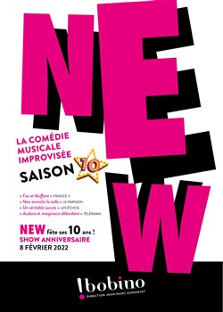 Affiche de New - La comédie musicale improvisée