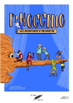 Affiche de Pinocchio, les aventures d'un pantin