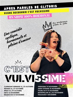 Affiche de Stéphanie Agrain dans C'est vulvissime