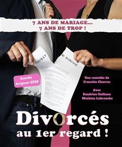 Affiche de Divorcés au 1er regard !