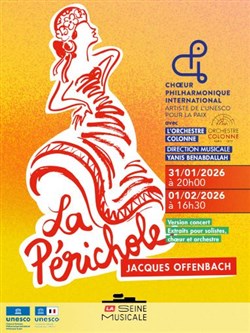 Affiche de La Périchole de Jacques Offenbach
