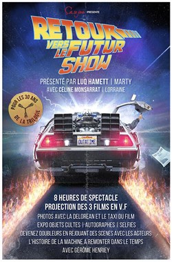 Affiche de Retour vers le Futur Show