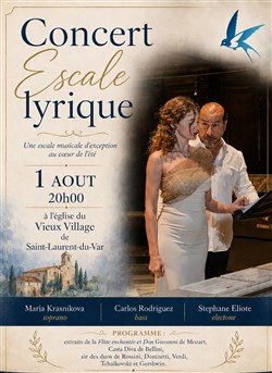 Affiche de Escale Lyrique