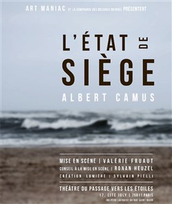 Affiche de L'Etat de Siège | Albert Camus