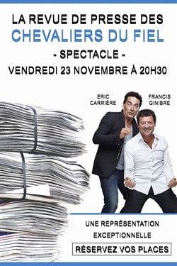 Affiche de Les Chevaliers du Fiel dans La revue de presse des Chevaliers du Fiel