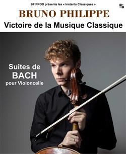 Affiche de Bruno Philippe - Les Suites de Bach pour Violoncelle