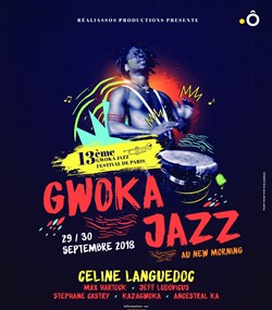 Affiche de Gwokajazz festival de Paris