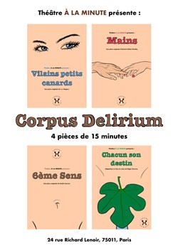 Affiche de Corpus Delirium | Option 4 pièces