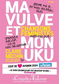 Affiche de Claire Méchin dans Ma Vulve et mon Uku
