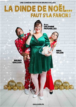 Affiche de La dinde de Noël... il faut se la farcir !