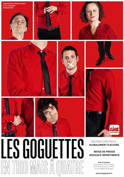 Affiche de Les Goguettes dans Globalement d'accord