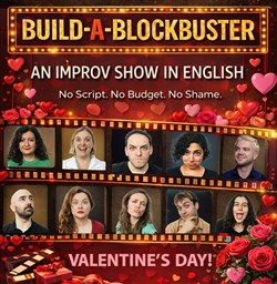 Affiche de Build-A-Blockbuster | The Improv Show in English, by Foreign Exchanged