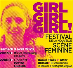 Affiche de Petite Gueule + première partie DJ Liberta