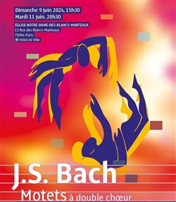 Affiche de Motets : Bach