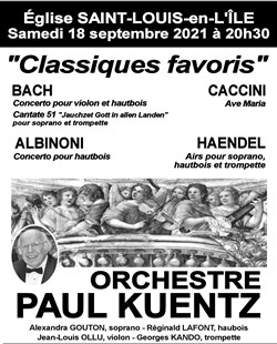 Affiche de Orchestre Paul Kuentz