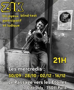 Affiche de Zik, un joyeux blind test participatif et ludique