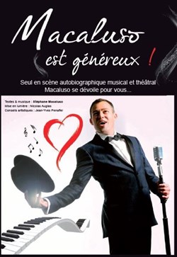 Affiche de Stéphane Macaluso dans Macaluso est généreux