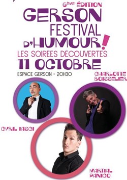 Affiche de Soirée Découverte 2, Festival de l'Espace Gerson