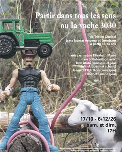 Affiche de Partir dans tous les sens ou la vache 3030