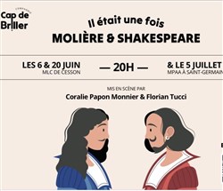 Affiche de Il était une fois Molière et Shakespeare