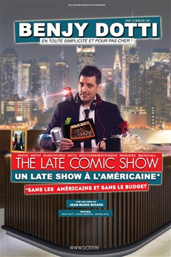 Affiche de Benjy Dotti dans The comic late show