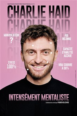 Affiche de Charlie Haid dans Intensément mentaliste