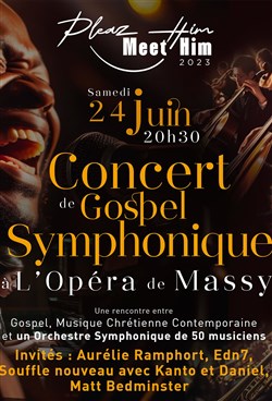 Affiche de Pleaz Him : Concert de Gospel Symphonique