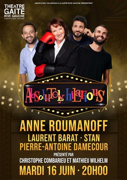 Affiche de Absolutely Hilarious avec Anne Roumanoff