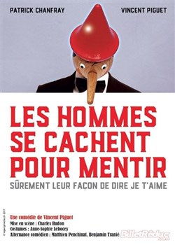 Affiche de Les hommes se cachent pour mentir