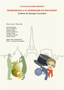 Affiche de Boubouroche et Le commissaire est bon enfant